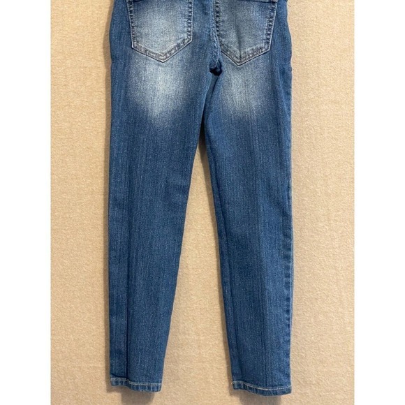 Roebuck & Co Overalls Girl's 7 Blue Denim Adjustable Straps - Picture 8 of 9